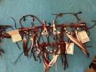 1-one-american Indian Made Genuine Navajo Peace Pipe Tomahawk Red  Beads Smokes 