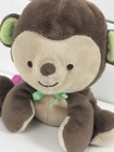 Fisher Price Brown Monkey Plush Lovey 2013 Snugamonkey 6  Stuffed Animal