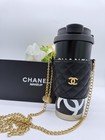 Chanel Black Tumbler Gold Chain Quilted Crossbody Holder Limited Edition Gwp 