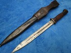 Original Ww1 German K98 Bayonet And Scabbard With Frog Maker Herder mundlos 1916