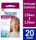 Nexcare Opticlude Eye Patch Regular Size - 20 Pcs  pack Of 1 