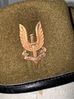 Canadian Forces Special Air Service Beret   sas Style Olive Wool Beret size 6 1 2