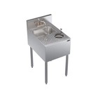 Krowne Kr24-ms18 Royal 1800 Series 18 w Underbar Ice Bin cocktail Station