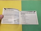 Metal Mech Nintendo Nes Instruction Manual Booklet Only