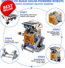 13in1 Stem Solar Robot Kit Educational Science Toy For Kids Ages 8-12 - Us