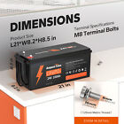Ampere Time 24v 100ah Lifepo4 Lithium Battery Deep Cycle Bms For Solar Rv Marine
