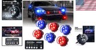 Led Hideaway Strobe Light Set     20 Flashing Modes For Enhanced Emergency Safety