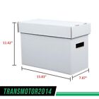 10pcs Comic Books Storage Boxes Short Holds 150-175 Stackable Durable Archive Us