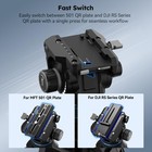 Sirui Sq75 Carbon Fiber Video Tripod With Hydraulic Fluid Head  70 1  Rapid   