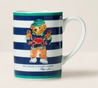 New Polo Ralph Lauren 14oz Seaside Nantucket Bear Porcelain Coffee Tea Mug