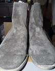 Men Black Dress Suede Boots