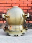 Antique Us Navy Diving Divers 18  Mark V Marine Scuba Divers Helmet
