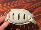 Nfl Used Riddell Flex Ratchet Hard Cup 4 Pt High Mount Football Helmet Chinstrap