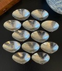 Set 12 Antique Wallace Sterling Silver  393 Shell Bonbonniere Dish American 3 5   