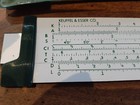 Vintage 1961 Keuffel   Esser Slide Rule Model K e K-12 Prep Retro 4158 Math