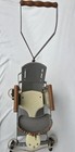 Vintage Taylor-tot Baby Stroller Walker Gray Metal Mid Century Bead Bar Toy