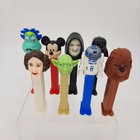 Star Wars Disney Pez Candy Dispenser Lot Of 8 Small Multicolor Collectible Feet