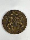 Medallic Art Co Bronze Coin Gemini Twins Medal 2 75 Inch Uniface