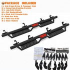 Hexagonal Running Boards Compatible With 2020-2026 Jeep Gladiator Jt 4 Door