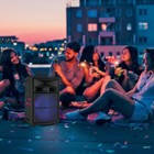 Portable 15    Bluetooth Speaker Subwoofer Heavy Bass Party Dj System Mic Aux Fm