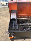 Asmoke Portable Camping Bbq Grill Orange Black Pellet Foldable Thermometer