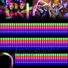 24-120pcs Led Foam Sticks Light Up Wands Rally Flashing Glow Party Rave