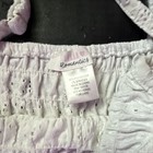 Urban Romantics White Eyelet Smocked Spaghetti Strap Camisole Top Size M