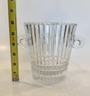 Vintage French Cut Crystal Ice Bucket