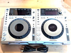 Pioneer Dj Cdj-850 Silver Pair Digital Turntable Multi Player Cdj850