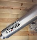 Hmf Qrs Slip On Exhaust For Yamaha Kodiak 450  03-06  Brushed
