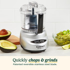 Cuisinart Food Processor  Mini-prep 3 Cup  24 Oz  Brushed Chrome And Nickel  Dlc