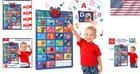 Toddler Educational Toy - Interactive Alphabet Wall Chart