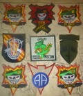 Lot Of 9 Patch - Shell Burst Special Forces - Macv - Lrrp - Vietnam War - 9-26