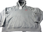 Nike Men s Team Usa Soccer Hoodie Po Sweatshirt Smoke Grey Blue Size Xl Nwt