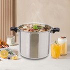 Aluminum Pressure Cooker 23-quart Induction Compatible Aluminum Pressure Canner