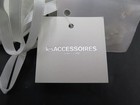 Pronovias Lesaccessoires Silver Rhinestone Bead Bridal Belt   309