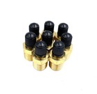 8pcs 1 4  Npt Schrader Valve brass 1 4 npt Male Thread Tank Valve With Standa   