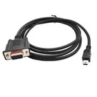 6ft Mini Usb 2 0 Male To Rs232 Db9 9 Pin Female Adapter Entension Lead Cable
