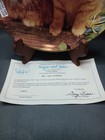 Danbury Mint Collectors Plate Sugar And Spice Kitten Cat