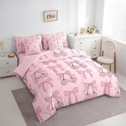 7 Piece Pink Bow Comforter Set pink Disco Ball Cowgirl Bedding King Pink Brown