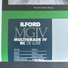 Ilford Mgiv Multigrade Iv Rc Deluxe Pearl Photographic Paper 8x10 25 Sheets New