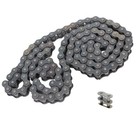  80 Stainless Steel Roller Chain X 10ft With Free Connecting Links 1 Connector