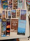 Vintage Travel Road Brochure Lot Of 25 From Across The United States 