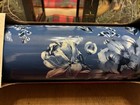 New-pioneer Woman Delilah Blue Rolling Pin-olivewood Handles-floral-sold Out