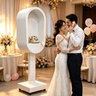 Audio Guest Book Phone Booth Stand Telephone Booth For Wedding Birthdays Party