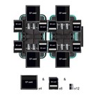 24 Slots Camera Memory Card Case Holder Water-resistant Anti-shock Sd Card Ca   