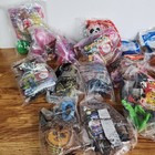 Mcdonald s Burger King Fast Food Toy Lot 15  Sealed Figures 2000s Kids Meal