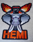 Vintage Hemi 426 Chrysler Dodge Elephant Engine 12  Metal Car Gasoline Oil Sign 