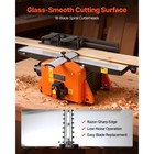 Uimoso 8-inch Spiral Benchtop Jointer With Extendable Table  8500 Rpm