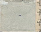 1944 Argentina Censored Airmail Cover To England With 4 Stamps